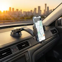 Multi-Scenario Car Phone Mount - Adjustable Suction Cup Holder for Safe Navigation - Image 4