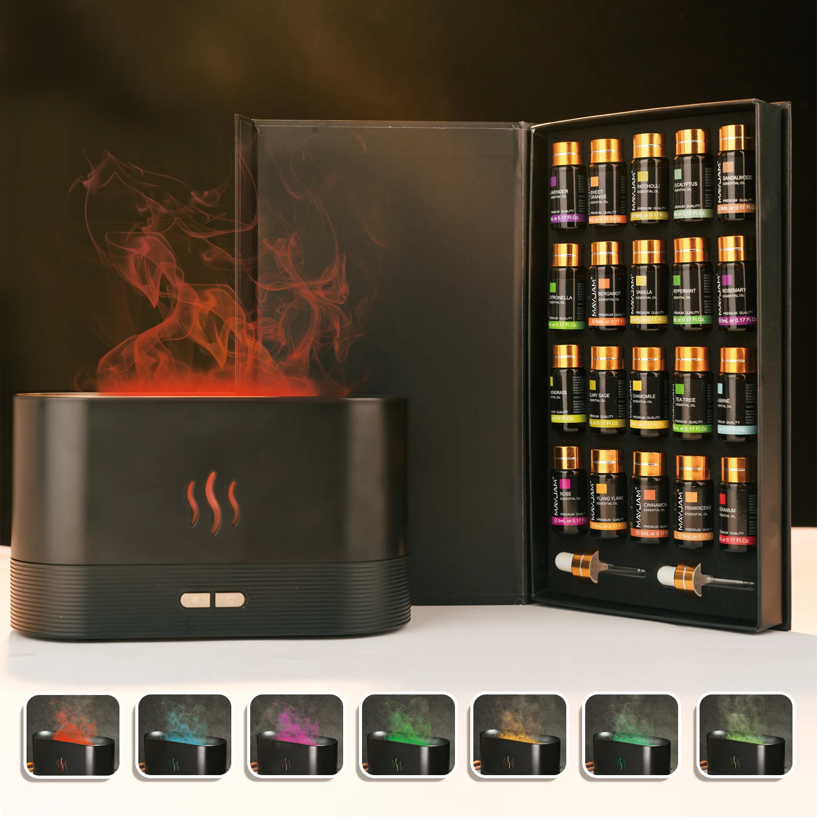 Luxury Essential Oils Gift Set - Aromatherapy & Home Scents Collection