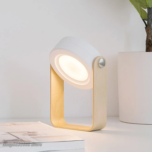 Comprar Luz de lectura regulable y táctil plegable, lámpara de mesa LED  recargable por USB portátil para niños, mesita de noche y dormitorio