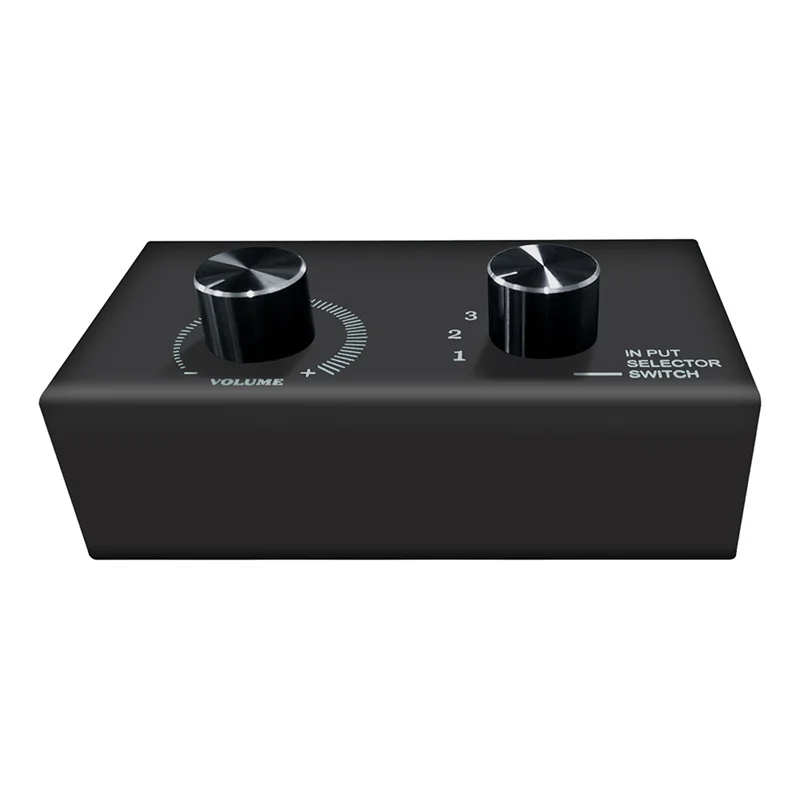 B47C 헤드폰 앰프 ABS 6 In 1 Out 헤드폰 스위처 휴대용 Hifi 헤드폰 앰프 헤드폰 앰프