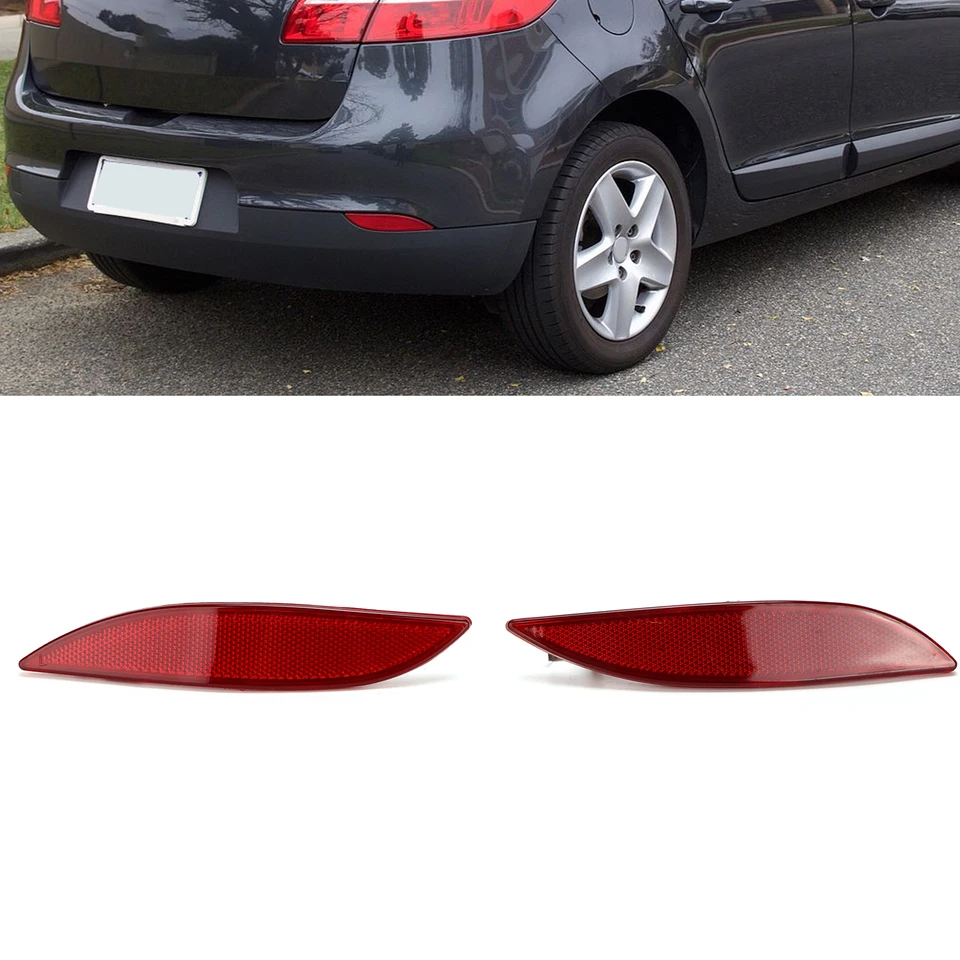 Nurnesy Rear Bumper Reflector Pair For Megane III & Fluence 2008-2016 - OEM 265650004R - View #8