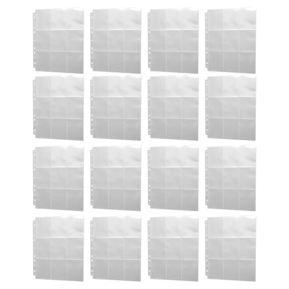 20Pcs 사진 앨범 삽입 페이지 투명 사진 슬리브 파일 폴더 앨범 보관 액세서리용 포토카드 프로텍터