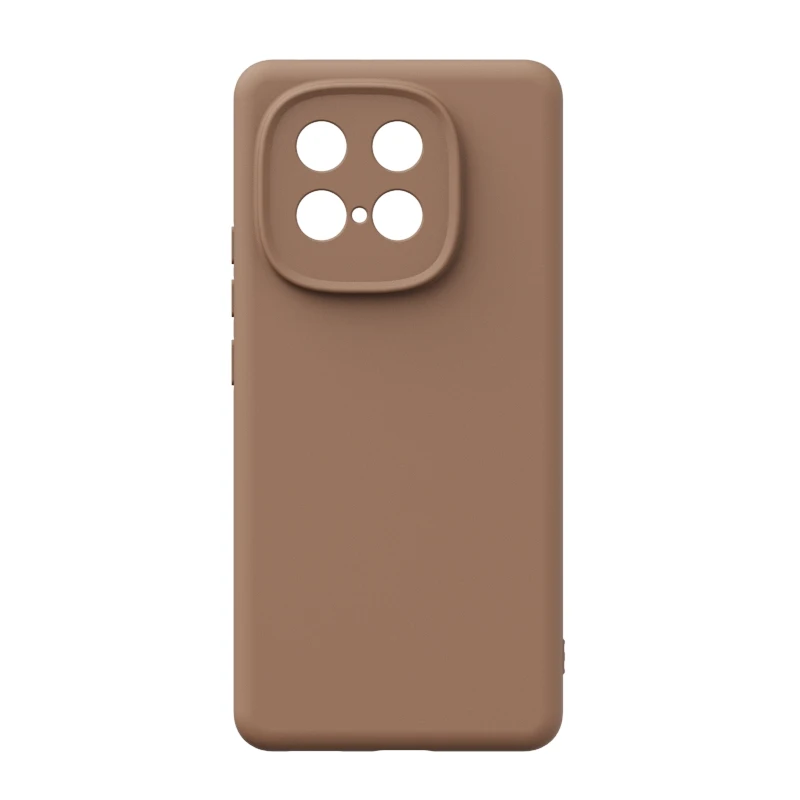 Shockproof Soft Liquid Silicone Case with Slim Design and Precise Camera Protection