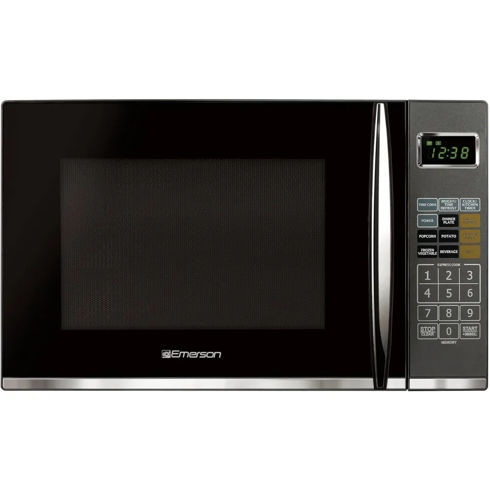 Griller, Timer & LED Display 11 Power Levels, 9 Pre-Programmed Settings, Removable Glass 2