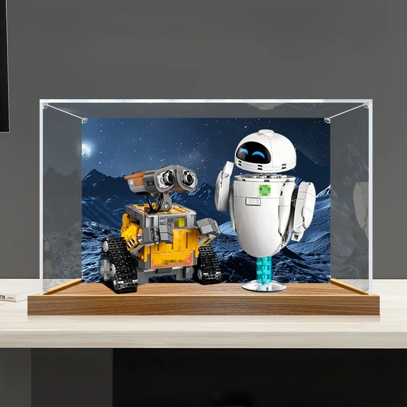 3mm Dustproof Display Box for lego 43279 Space Robot Couple