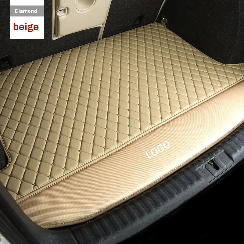 

Custom LOGO Car Trunk Mats for Volkswagen vw passat B3 B4 B5 B6 B7 B8 2000-2018 Interior details car accessories Rugs
