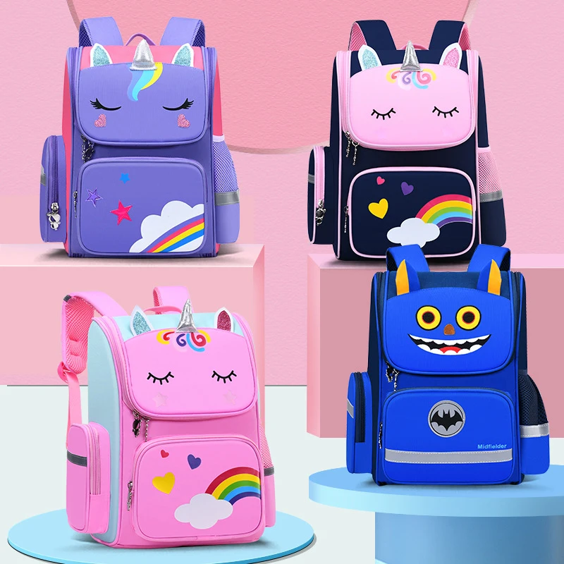 Mochila Cartoon Unicorn Schoolbag 2