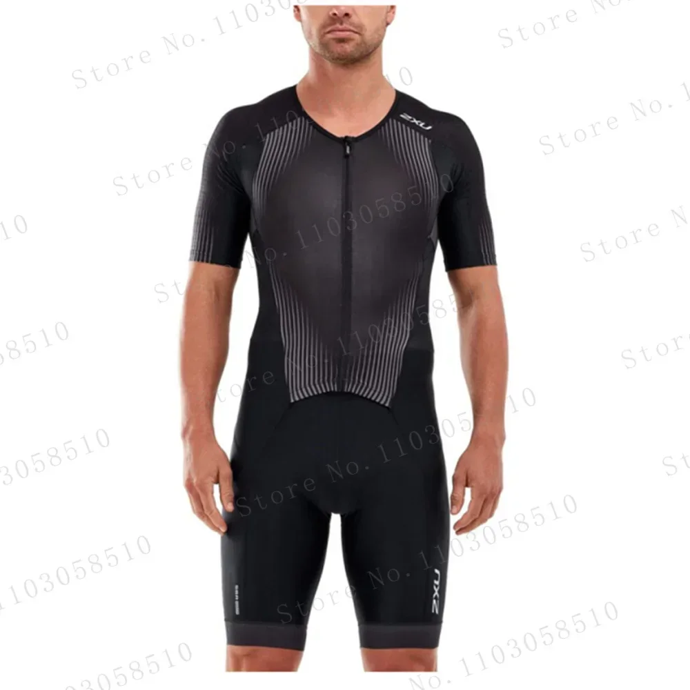 New Men's Triathlon Outdoor Cycling Jersey MTB Triathlon men Bike Skinsuit Sports suit Ciclismo Cycling Clothes Jumpsuit
