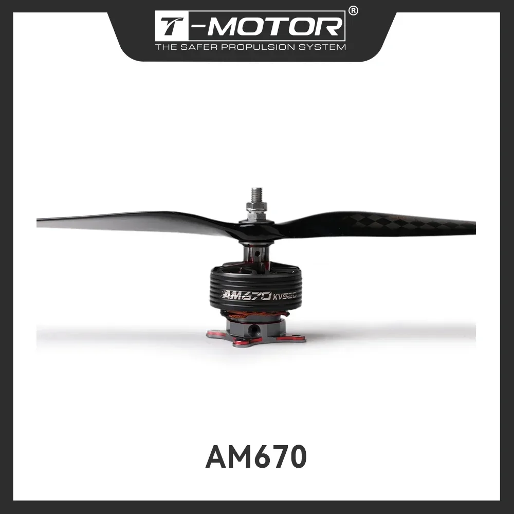 Комбинированный T-MOTOR AM670 3D (бесщеточный двигатель AM670 + AM116A ESC + опора FS18 * 8) для 3D-полетов без нагрузки на самолет 67–70 дюймов