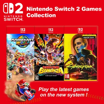 Giochi Nintendo Switch 2 Juegos de Nintendo Swicht 2 Nuova collezione di giochi Mario Kart World Donkey Kong Bananza Cyberpunk 2077 1