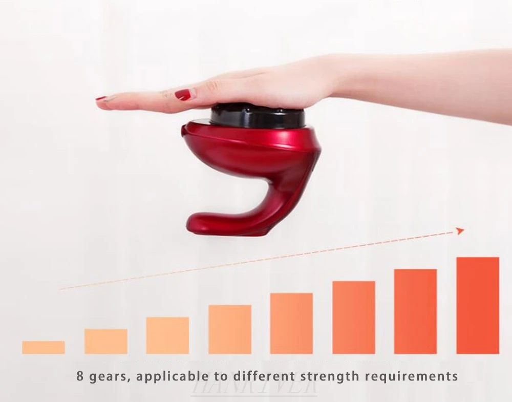 Scrapping instrument cupping electric five lines of meridian brush household detoxification multifunctional massagers