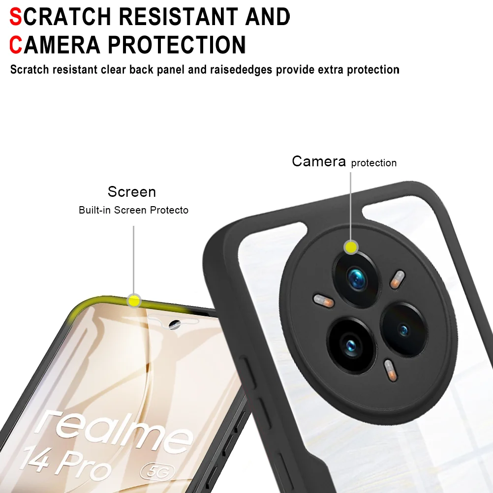 Full Body Protection Shockproof Clear Case - Premium Protective Cover