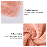 Bowknot Coral Velvet Hand Towel For Bathroom Kitchen Microfiber Soft Hanging Loops Quick Dry Absorbent Cloths Home Terry Towels 5