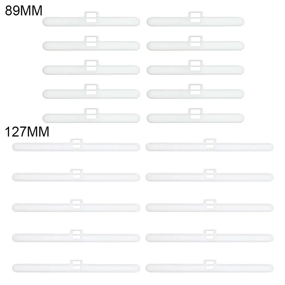 10PCs 127MM Curtain Accessories Home Connector Curtain Repair Clips Vertical Blind Slat Hanger Chain Slats Replacement