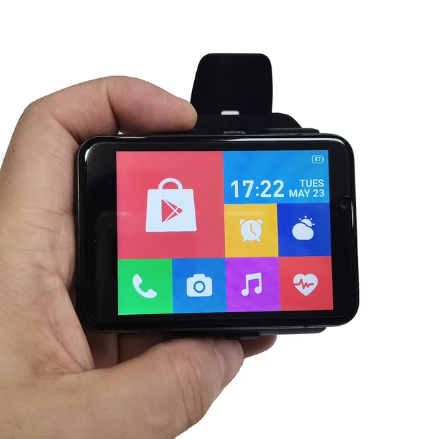 2.88 Larger Screen 4G Smart Watch S999 Android 9.0 Heart Rate Monitor  4GB+64GB