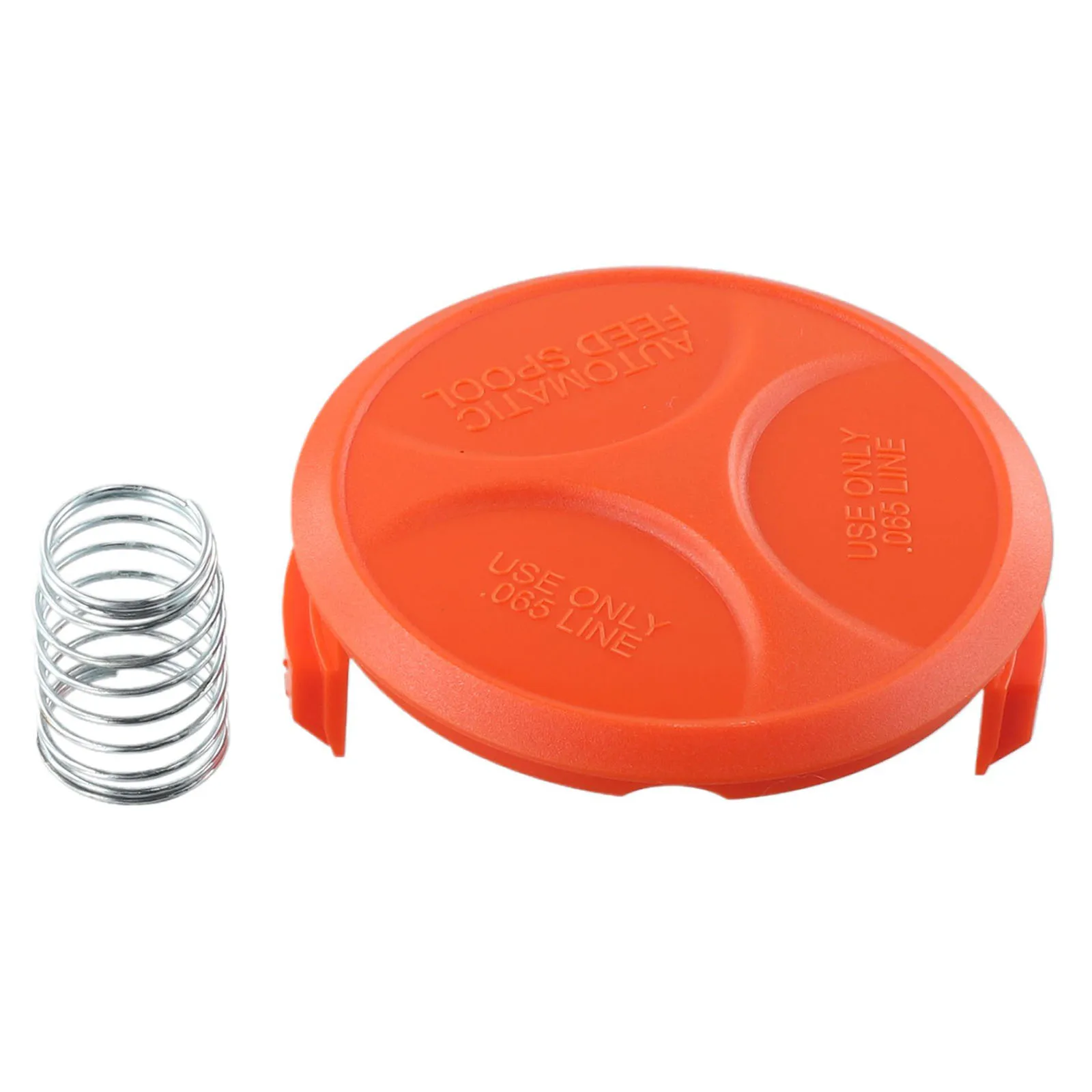 1/2 Stück ABS-Spulenabdeckung Trimmer-Spulenkappe für Black & Decker BESTA525 BESTA528 BESTA530 ST1823 Rasenmäher Trimmer Gartengerät