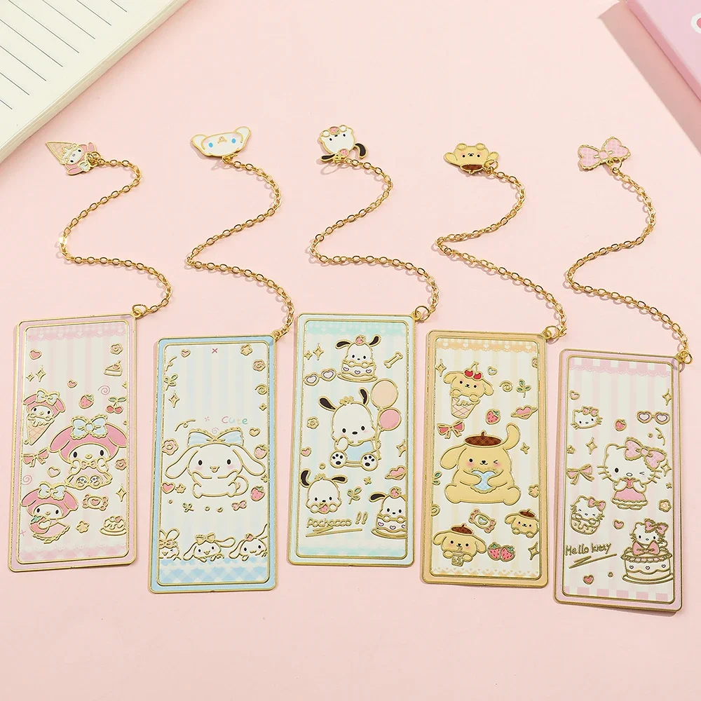 Hello Kitty Metal Bookmark For Reading Lovers metal bookmark bookmark page holder bookmark holder bookmarks stationery supplies