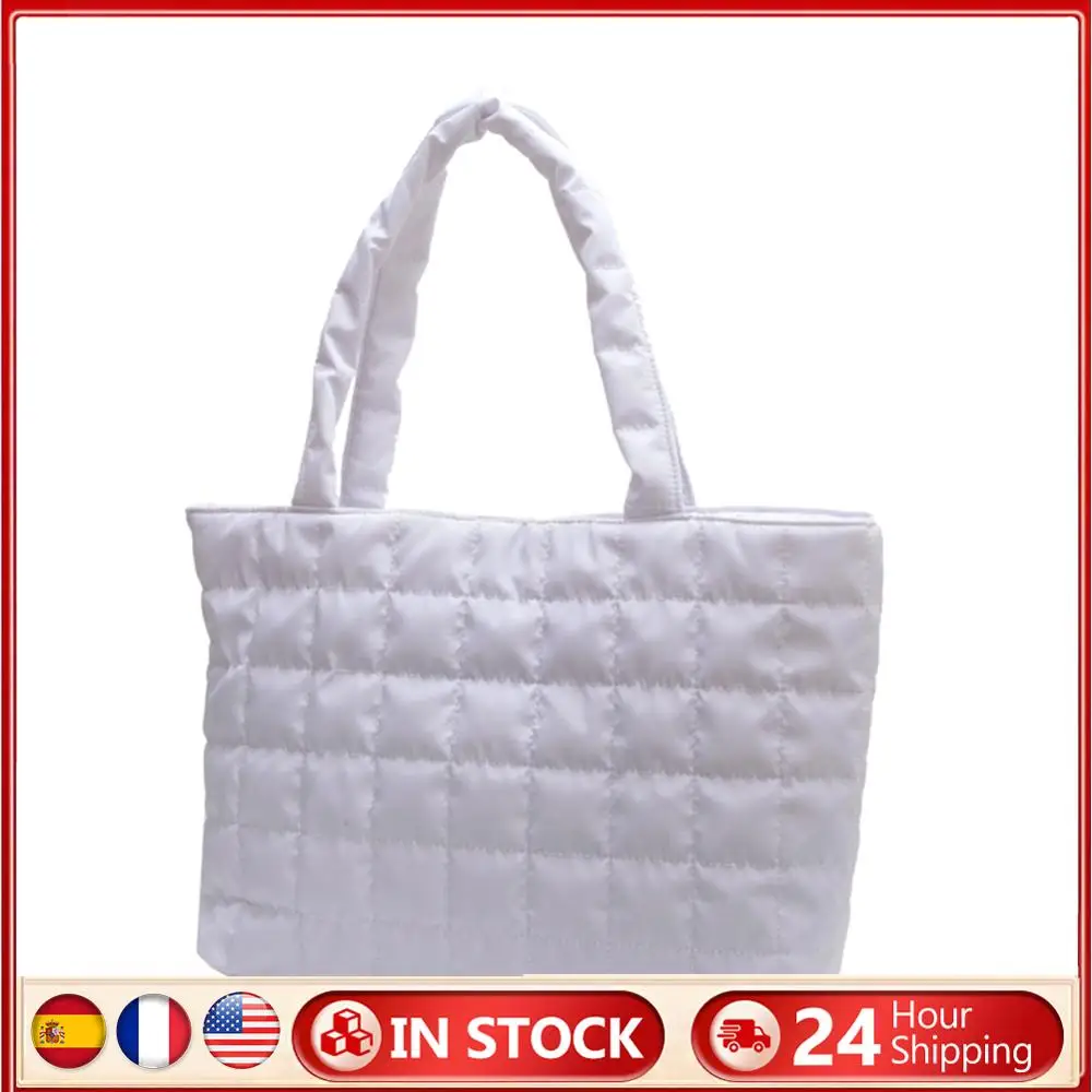 Quilted Autumn Winter Women Tote Bag