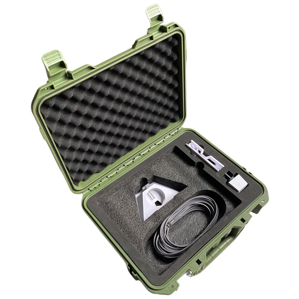 Waterproof Travel Case with Molded Foam Hard Carrying Case Portable Travel Protective for Starlink Mini Accessories