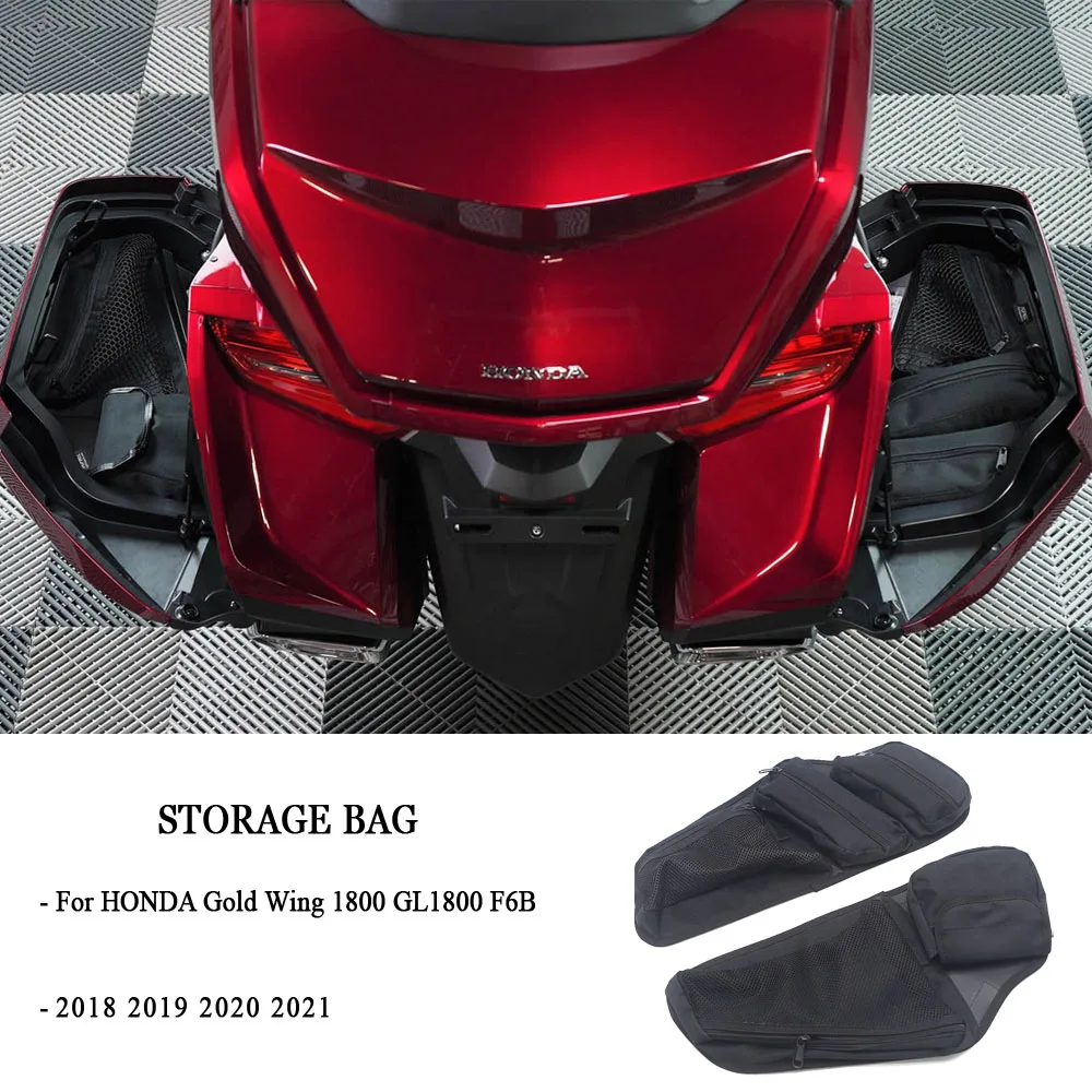 

Goldwing 1800 Trunk Lid Organizer Bag Saddlebag Tool Bag Case For HONDA Goldwing Tour DCT Airbag 1800 F6B GL1800 2018 2019 2020