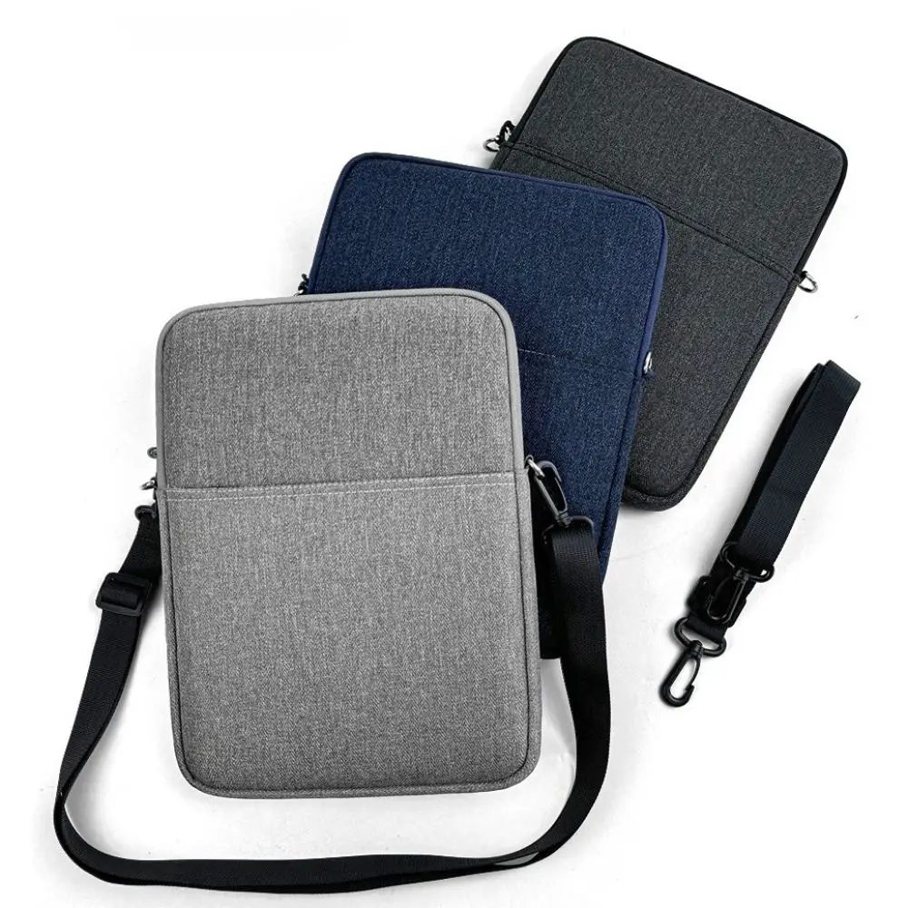 9-13.3 inch Tablet Sleeve Bag with Shoulder Strap Waterproof eReader Storage Bag Large Capacity Shockproof for Samsung///Kindle