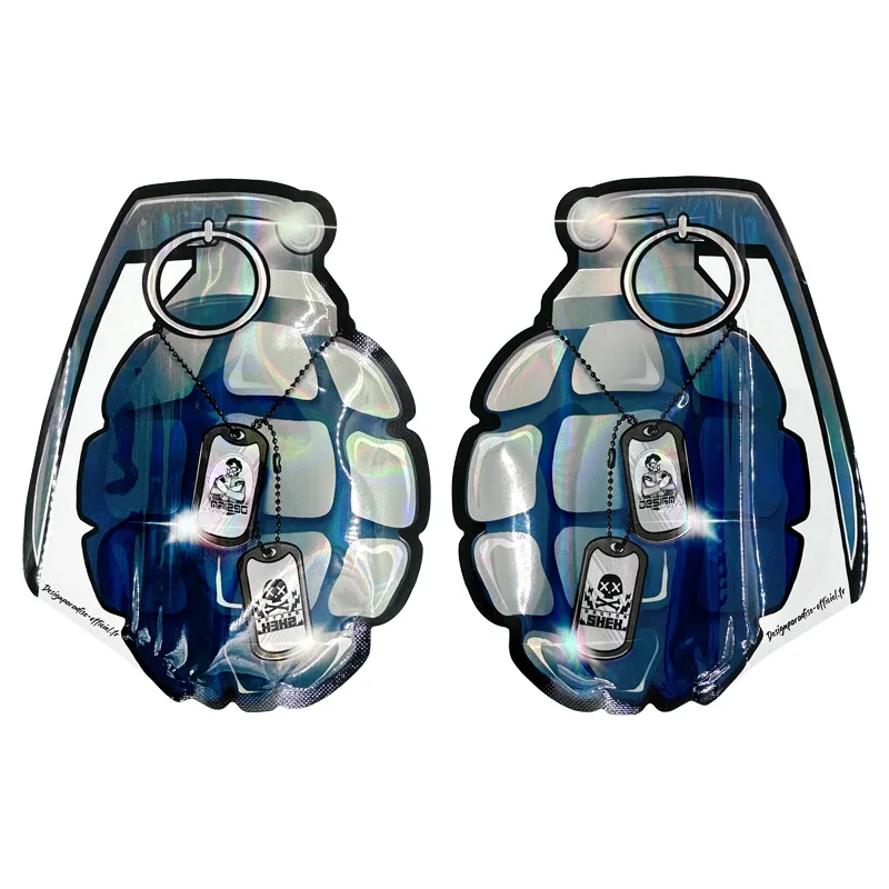 Resealable 15pcs 3.5G 10x13CM 쿠키 등급 보관 가방 호일 플라스틱 Mylar 가방 지 플락 방수 포장 큰 지 플락 파우치