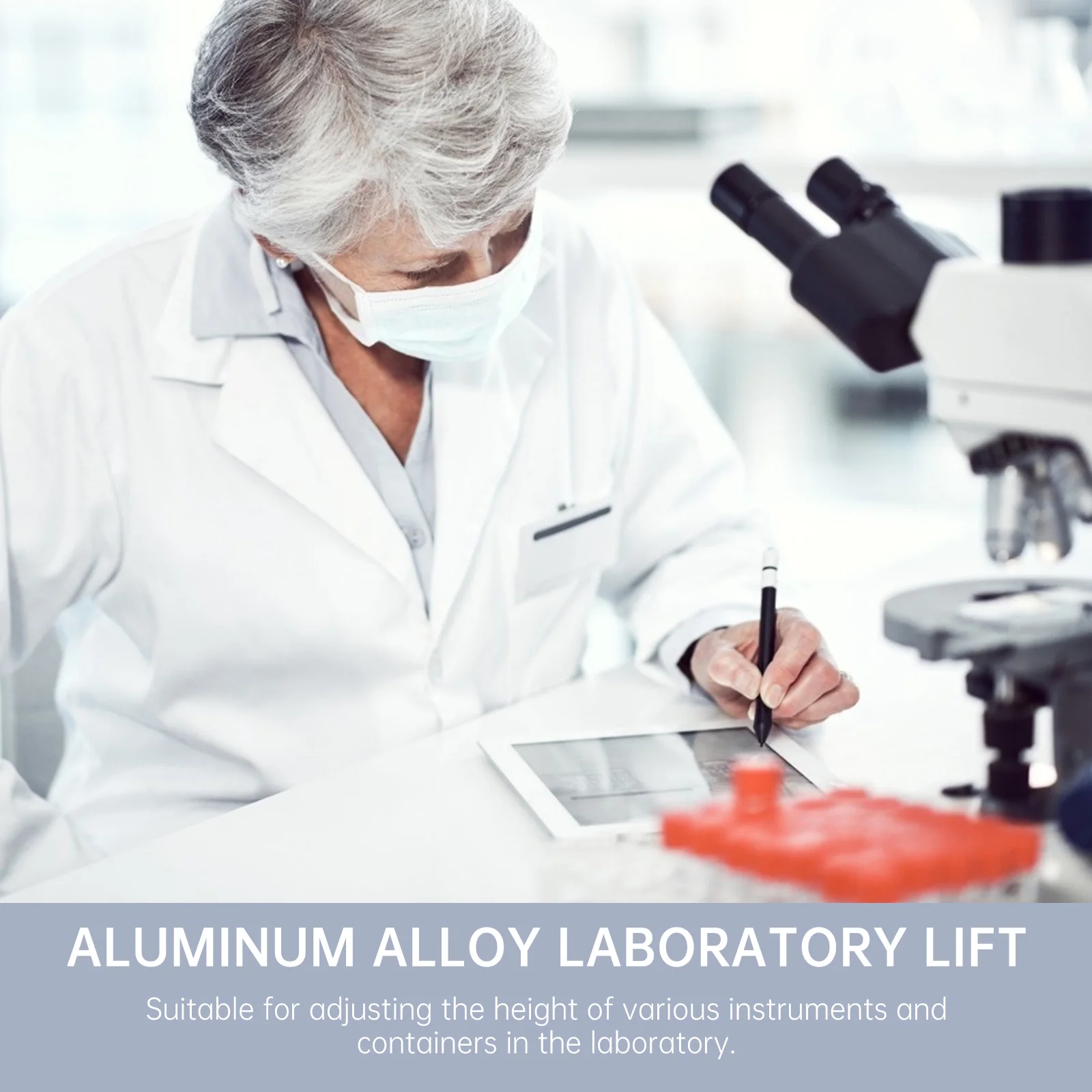 Laboratory Lifting Table Scientific Scissor Jack Stand Lifts Holder Aluminum Alloy