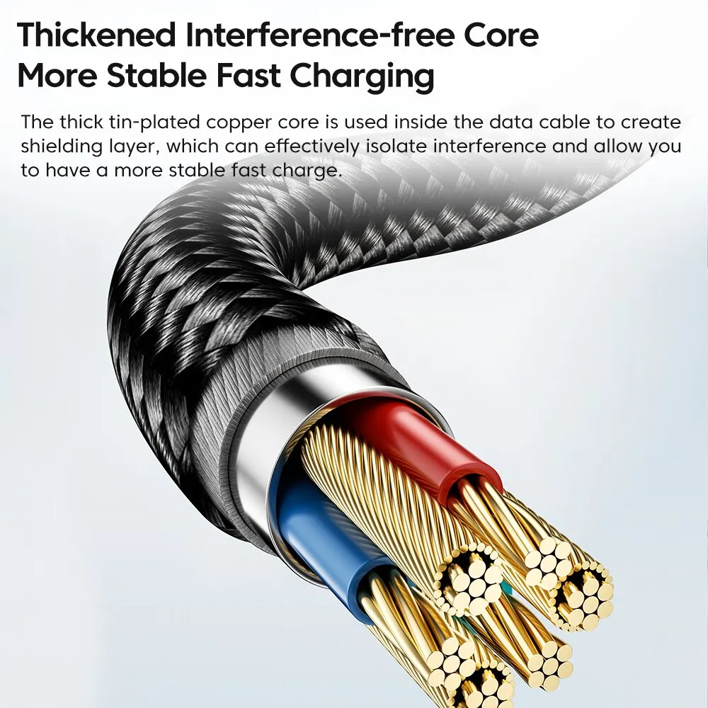 Toocki 2PCS 3A USB Type C Cable For Realme Xiaomi Samsung Fast Charging Wire USB C Charger Data Cord For iPad Samsung Poco 1m 2m Best Sellers In Phones Accessories