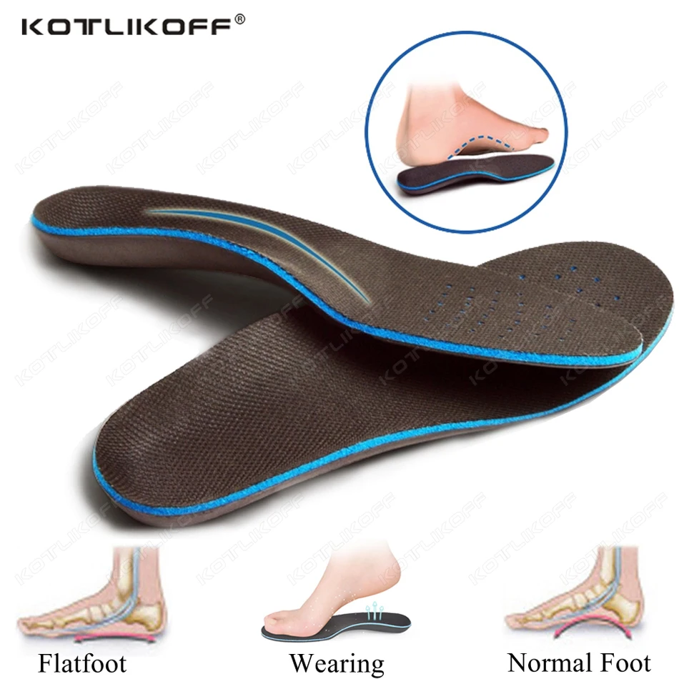 Premium EVA Orthopedic Insole For Severe Flat Foot Hard Arch Support