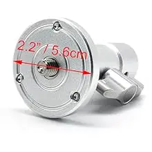Meking Baby Ball Head Adapter (5/8" Stud to 3/8" Thread),C Stand Camera Mount Ad