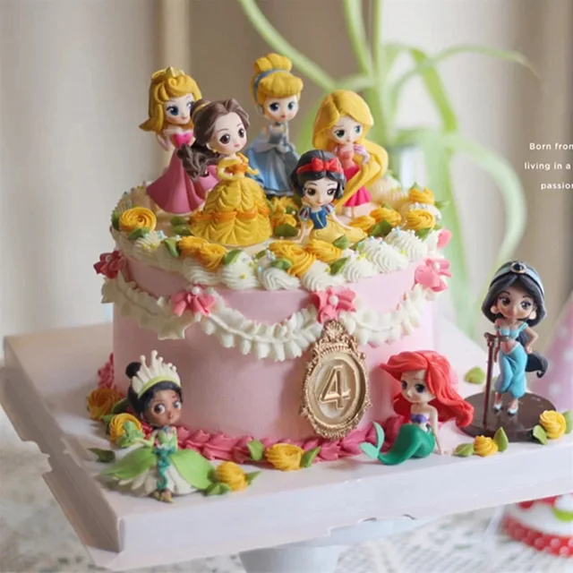 Disney-Soporte de exhibición de pastel de jazmín de la Princesa Sofía,  decoración de cumpleaños para niños, suministros para fiestas, evento de  feliz boda para niña _ - AliExpress Mobile