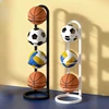2/3/4/5Layers Basketball Storage Rack Indoor Children Balls Placed Rack Football Volleyball Basketball Holder Balls Metal Stand