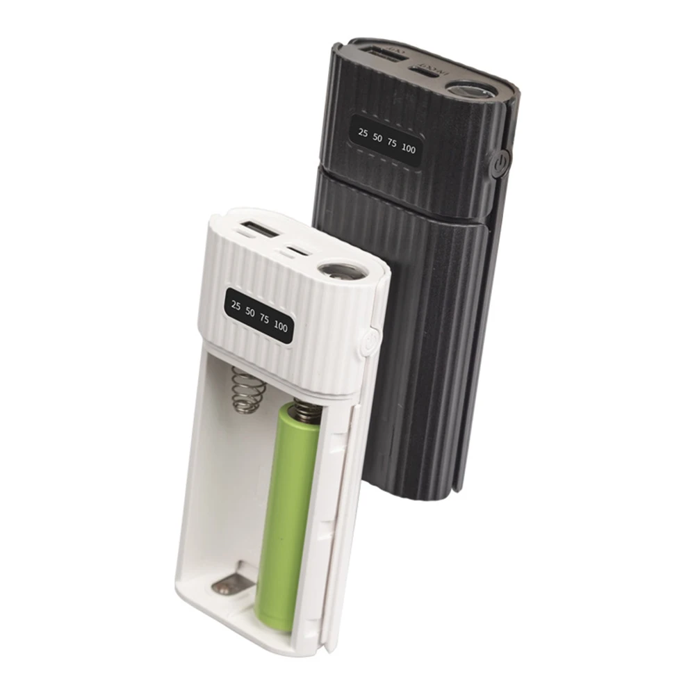 Power Bank Case for 18650/18700/20700/21700 Battery Pack DIY USB Charger