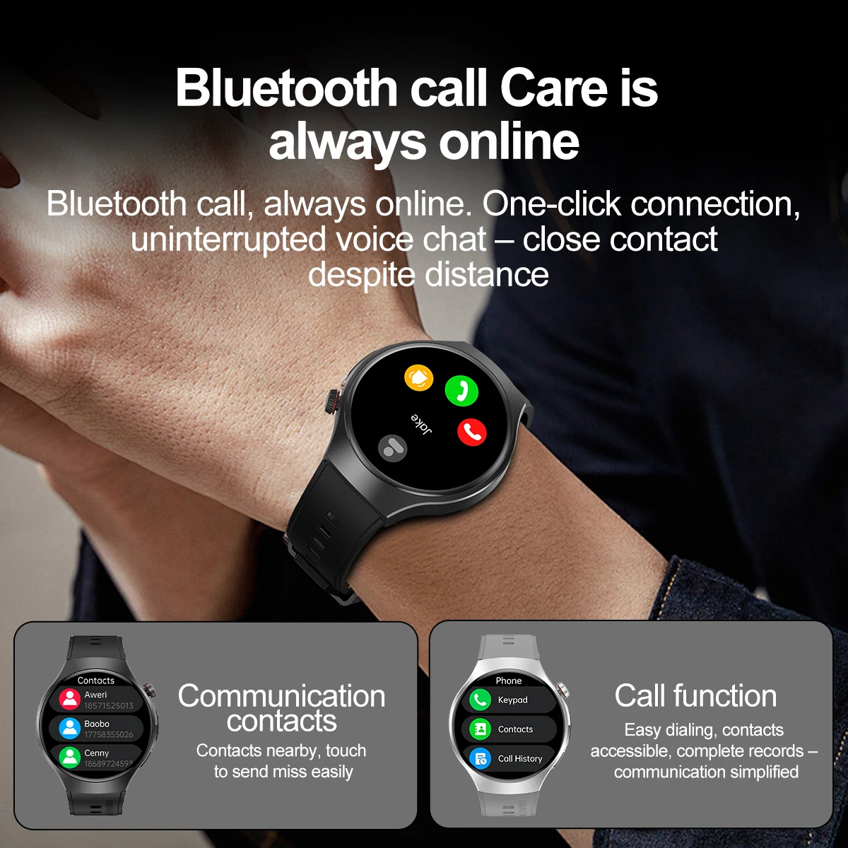 GPS Outdoor Flashlight Smart Watch Men's Health Monitoring AI Voice Assistant IP68 Waterproof Bluetooth Call Smartwatches