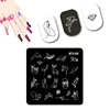Battery Level Nail Stamping Charging Image Stamp Plates Low Battery Design Stamping For Nails Art Plate #MTS-002 3