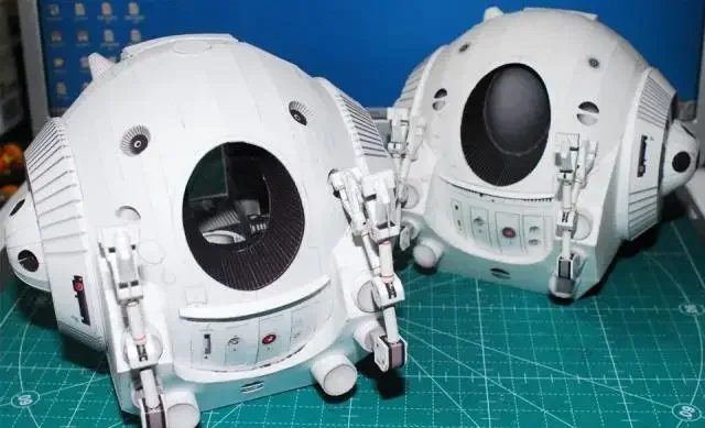 3D Paper Model 2001 Space Odyssey EVA Podz Single Capsule 3D Paper Model DIY Handmade Papercraft Toy