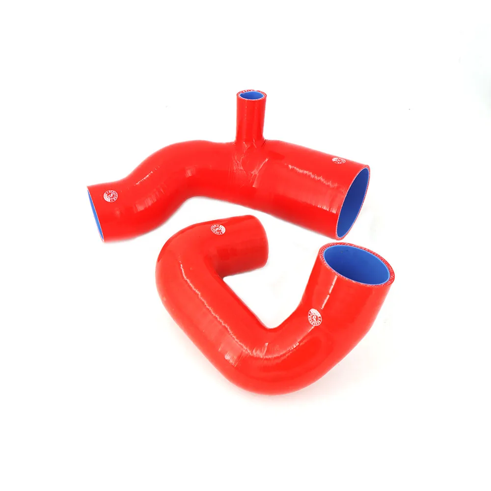 Silicone Radiator Hose Kit For MITSUBISHI LANCIA DELTA INTEGRALE 16V MKLL 2.0l 1989- TURBO HOSE KIT(2PCS) red/blue/black | Автомобили и