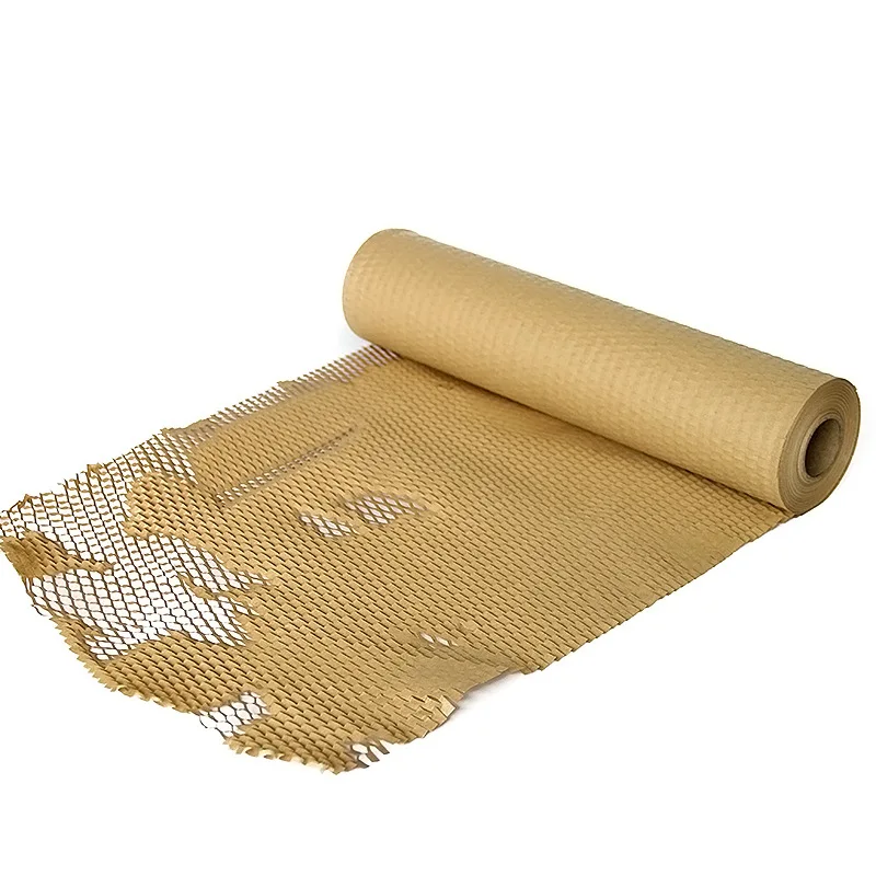 Honeycomb Paper Wrapping Gift Papers Cushioning Anti-collision Filling Material Kraft Paper Bag Jewelry Cosmetics Wrapping Papel