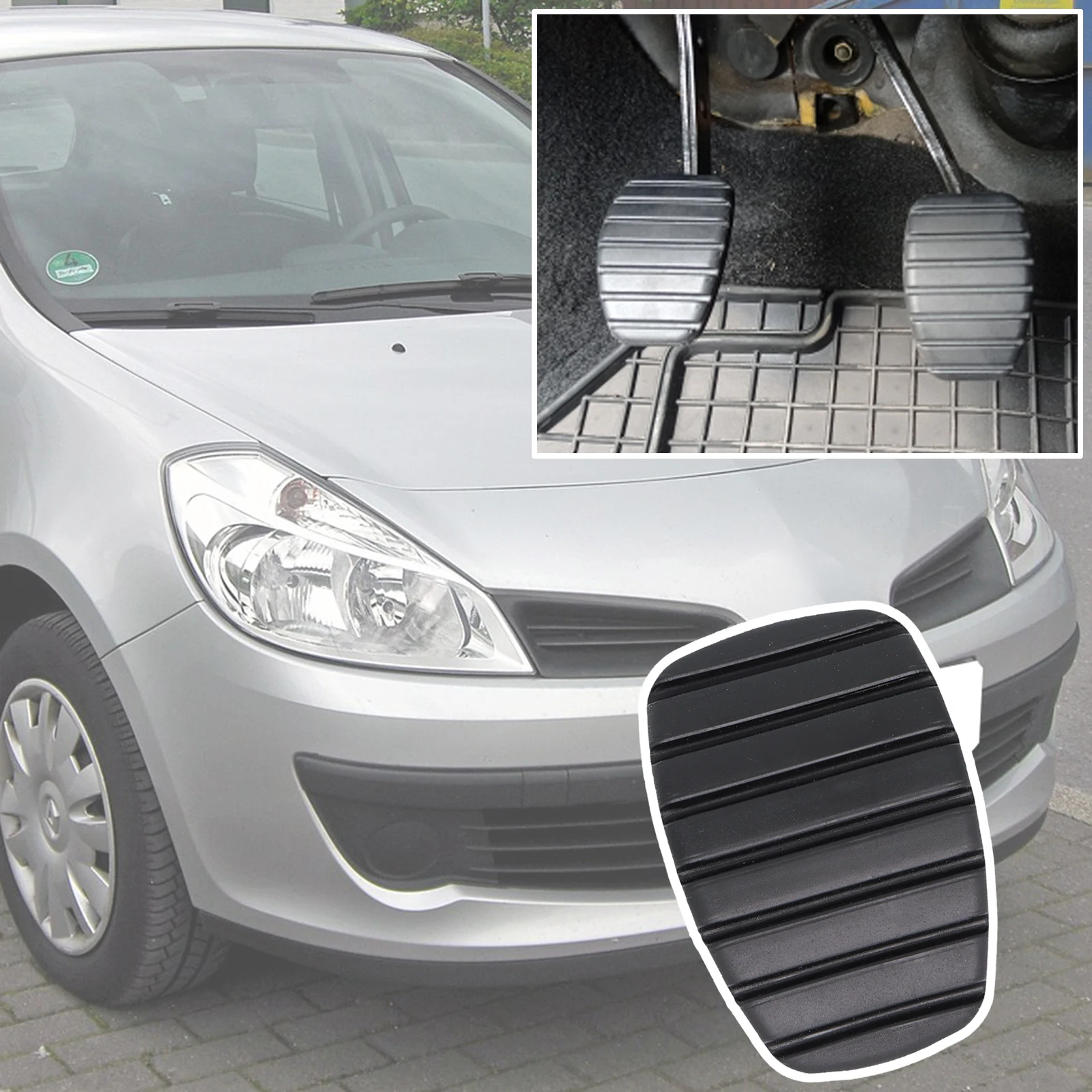 Sostituzione Della Copertura Del Pedale Del Pedale Della Frizione Del Freno Per Renault Euro Clio 3 4 Sb Sr Bh Kh Simbolo Lutecia 2000 2001 2002 2003 