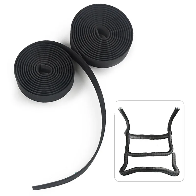2Pcs Giant Rush Handlebar Tape Road Bike Bar Tape Lightweight EVA Breathable Sweat Anti-Skid Shock Absorber Wrap Tapes