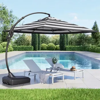 10x10 FT Patio Offset Umbrella 1