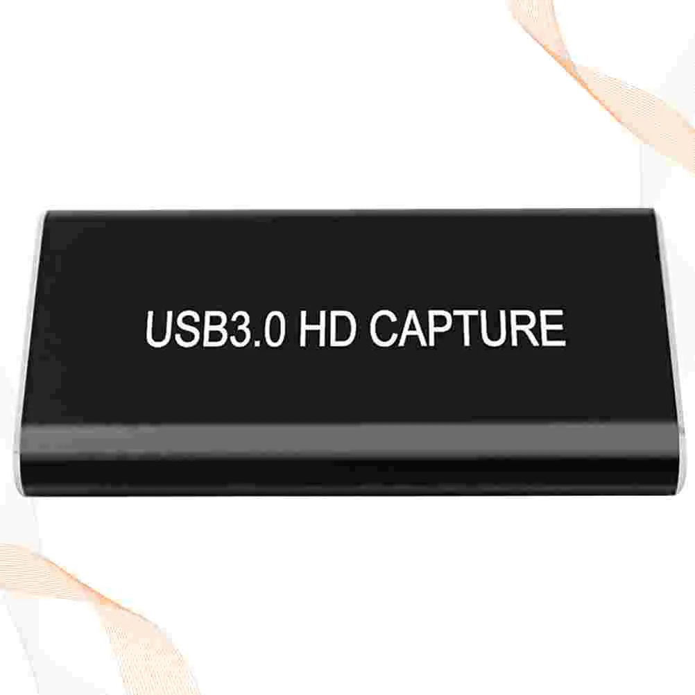 1Pc USB 30 Full Capture to USB Adapter Converter Audio Game Capture Video Recording Box (Black) capture card