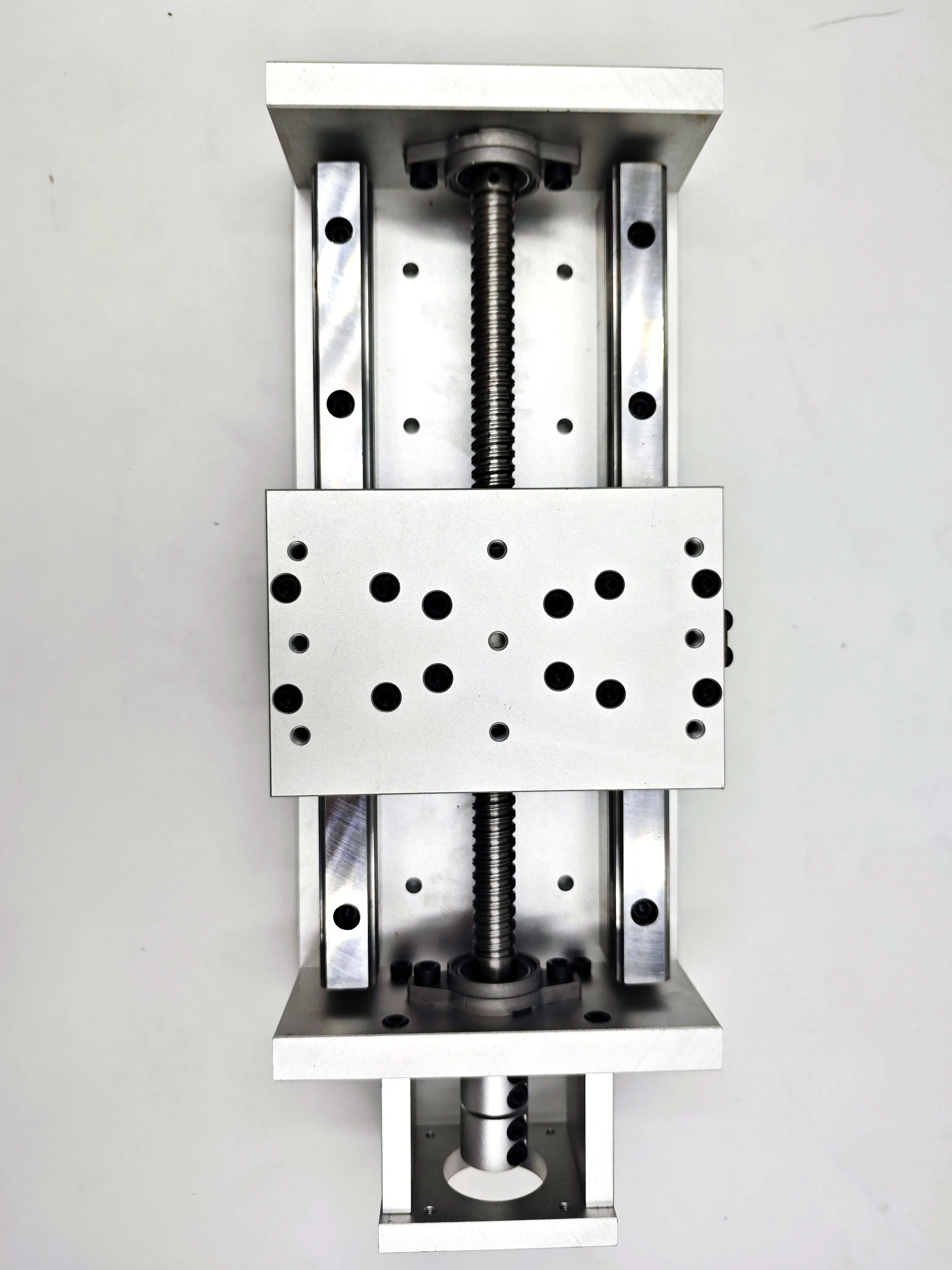 ZBX150 200mm CNC Linear Stage Motion Actuator X/Y/Z Axis Cross Sliding Table Double Linear Slide Rail Guide 1605 Ballscrew 3