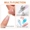 15G Soild Nail Glue Gel For Press On Nails,Fake Nail Tips,Acrylic Nails,Long-Lasting Strong Adhesion Gel Need UV Light Cured 2
