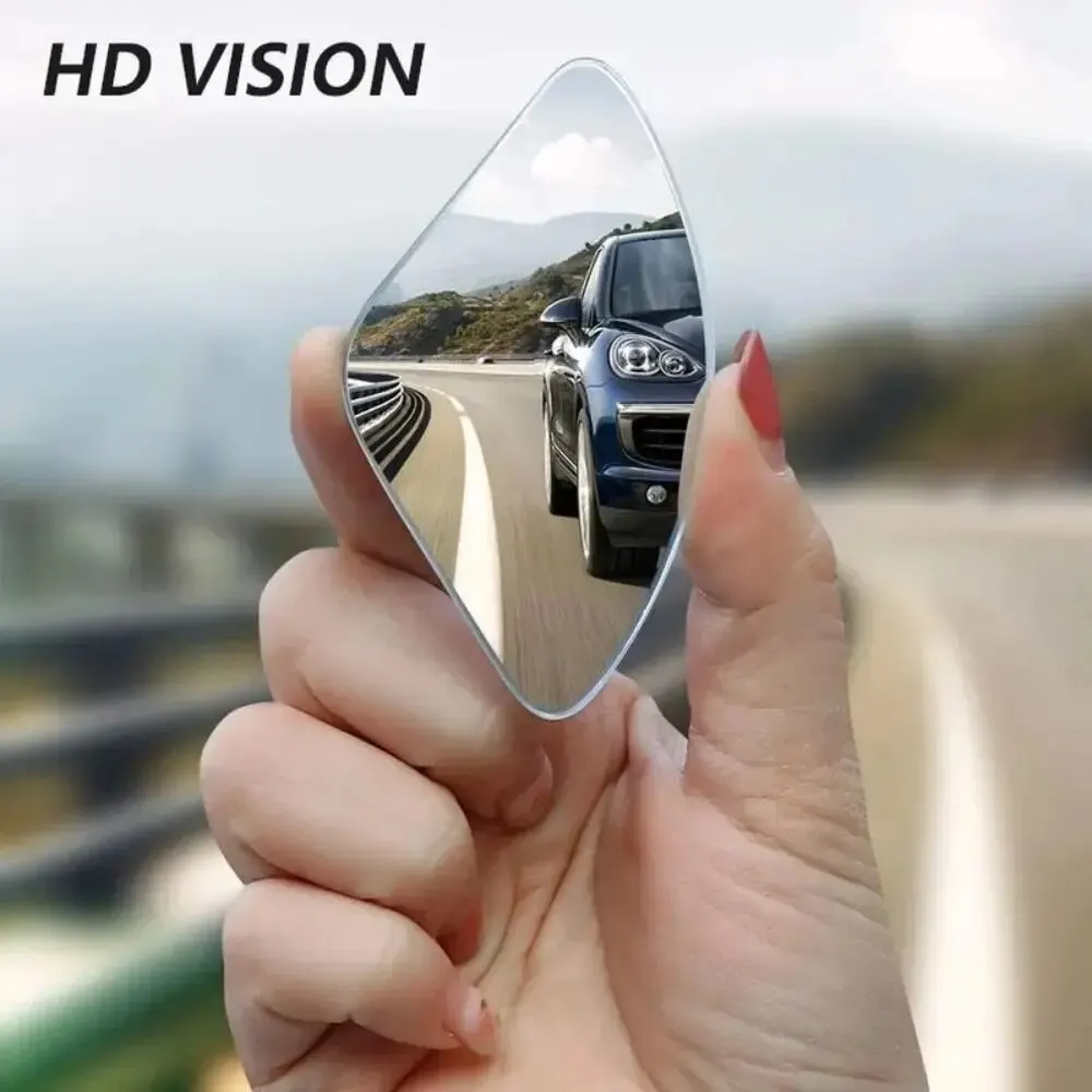 HD glass car auxiliary mirror 360 adjustable