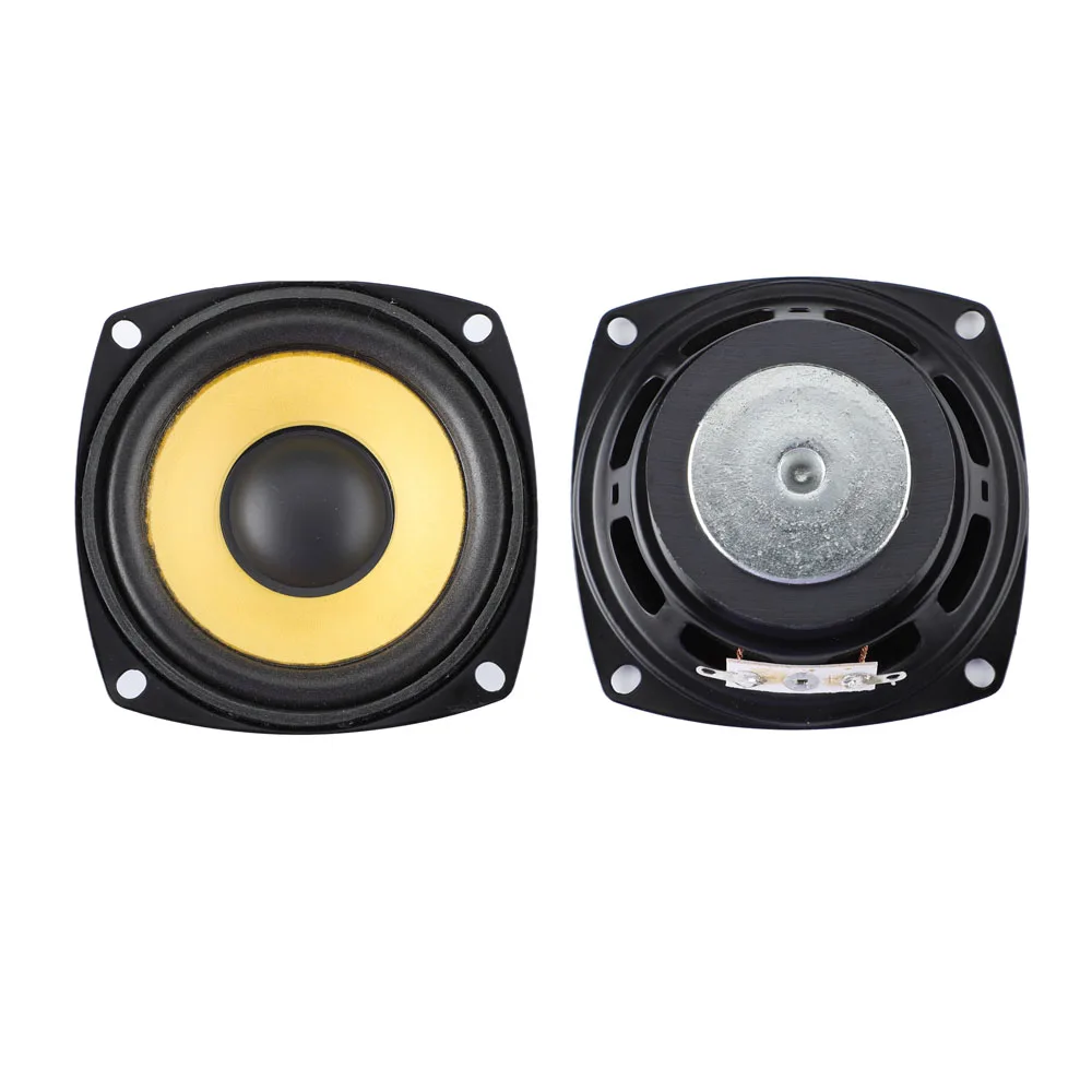 2Pcs 3 Inch Full Range Speaker 4 Ohm 10 W Multimedia Loudspeaker DIY Amplifier Bluetooth Speaker Home Sound Theater