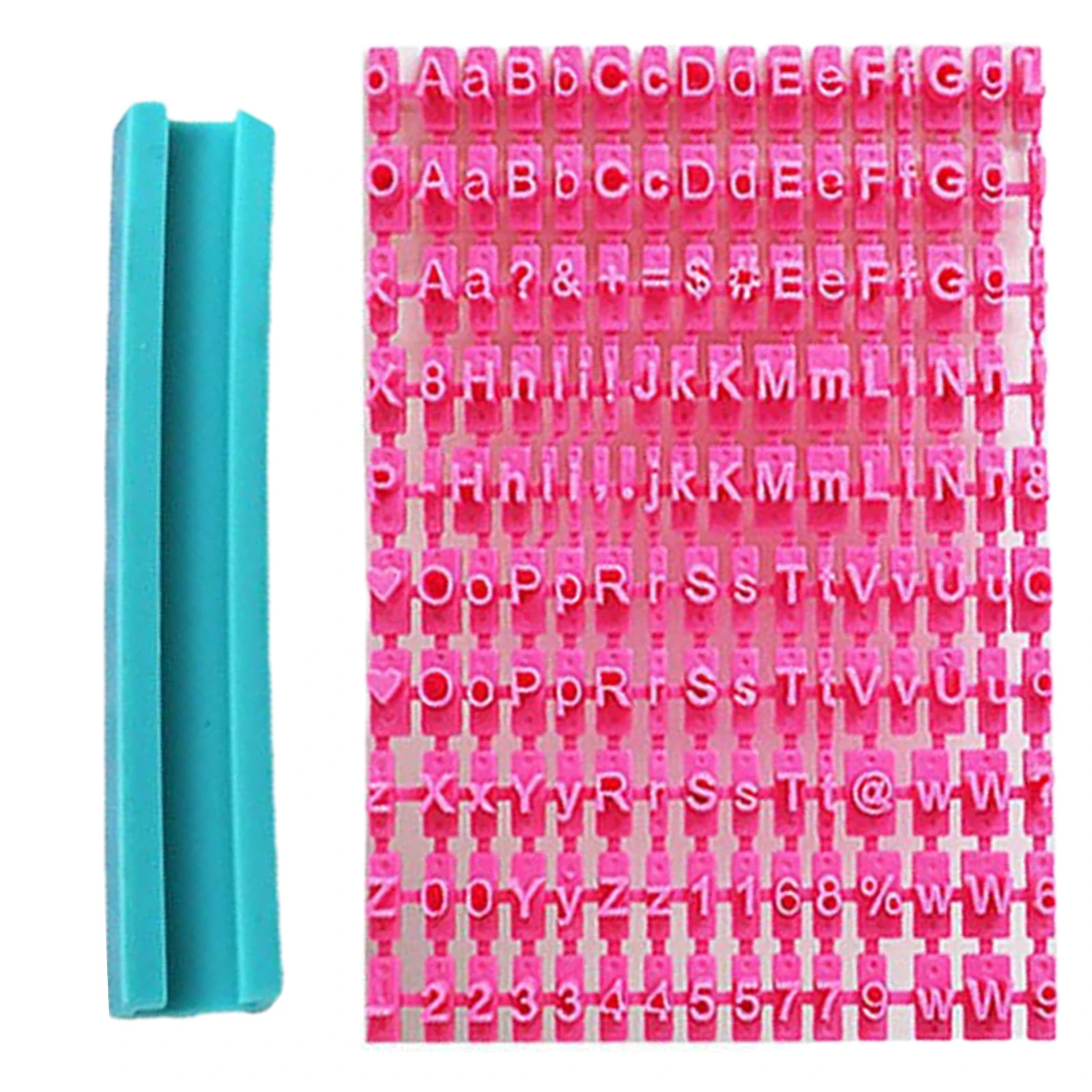Cookie Cutter and Baking Mold New Alphabet Number Letter Biscuits Mold Pottery Press Stamp Baking Mould DIY Printing Embossing Mold Cookie Cutter Cake Tools