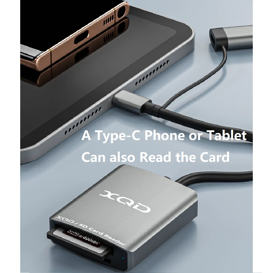 KARTOMAN USB 3.0 lettore di schede di Memoria XQD di Trasferimento Sony M/G Serie per Windows/Mac OS del computer  7
