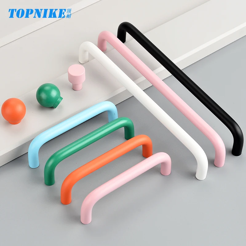 Kitchen Cabinet Handles for Children's Drawers Wardrobe Door Knobs furniture handles,kitchen door handles