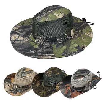 Outdoor Wide Brim Camouflage Sun Hat 1